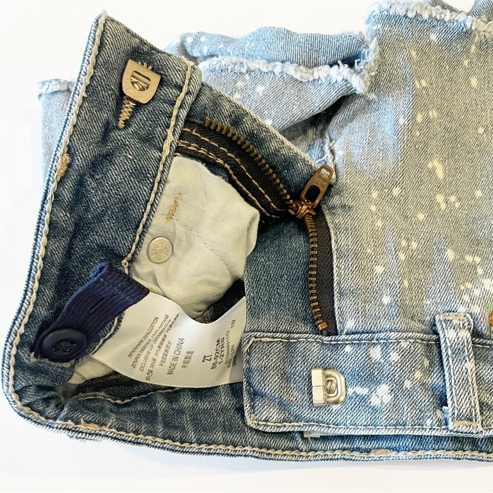 Levi’s 2T Shorty Short denim cut off shorts - Picture 4 of 7